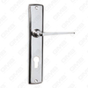 Türgriff Ziehen Sie Holztür Hardware -Griff Türgriff auf Teller für Lockset mit Zinklegierung oder Stahltürplatte (4630)