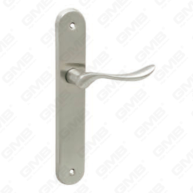 Türgriff Ziehen Sie Holztür Hardware -Griff Türgriff auf Teller für Locksserie durch Zinklegierung oder Stahltürplatte (215224)