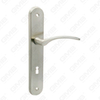 Türgriff Ziehen Sie Holztür Hardware -Griff Türgriff auf Teller für Locksserie durch Zinklegierung oder Stahltürplattengriff (215225)