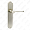 Türgriff Ziehen Sie Holztür -Hardware -Grifftürgriff auf Teller für Locksserie durch Zinklegierung oder Stahltürplatte (418)