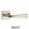 Zamak-Zinklegierungs-Aluminium-Rosetten-Türgriff mit runder Rosette (Z05237)