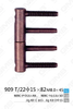 3D einstellbares Scharnier mit vier Stiften 909 T22 φ15 × 82]