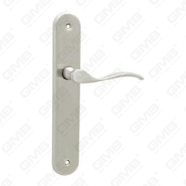 Türgriff Ziehen Sie Holz Hölzer Tür Hardware Griff Schloss Türgriff am Teller für Locksserie durch Zinklegierung oder Stahltürplatte (215307)