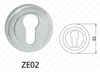 Zamak-Zink-Legierungs-Aluminiumtürgriff-runde Rosette (ZE02)